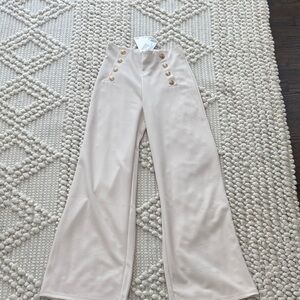 H&M High-Waisted Wide-Leg Pants XS NWT
